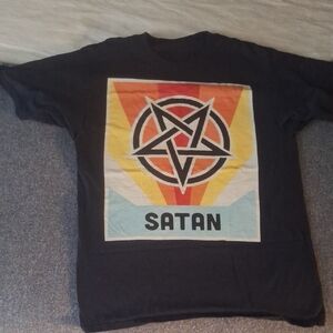 Hand Crafted Black Graphic Tee